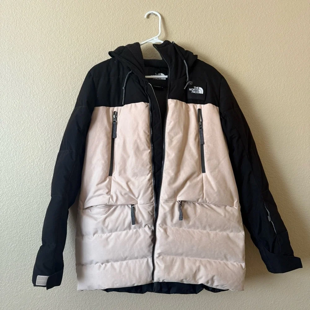 The North Face Women's Pallie Down Waterproof Ski Jacket In Morning Pink M - Picture 1 of 6